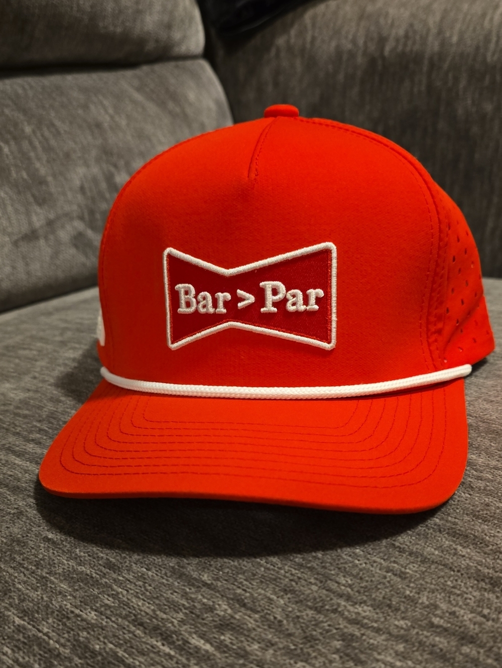 Bar > Par Golf Snapback Hat